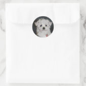 Malzaufkleber Runder Aufkleber (Tasche)