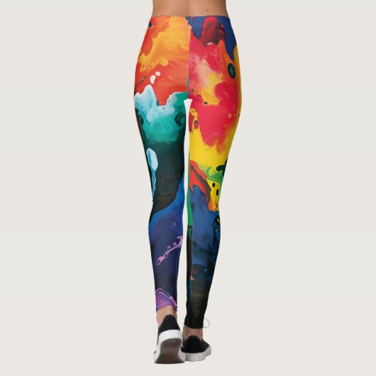 Malzfarbe Leggings (Rückseite)