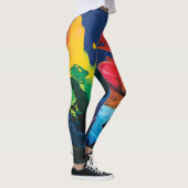 Malzfarbe Leggings (Rechts)