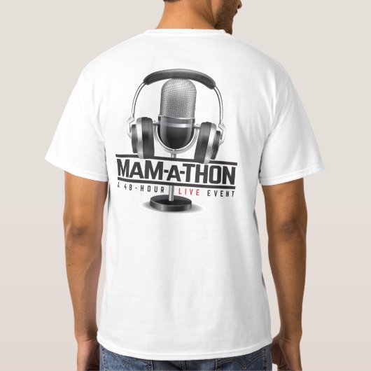 MaM-a-Thon 2020 T-Shirt (Rückseite)