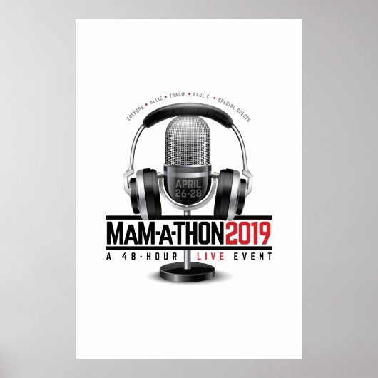 MaM-a-Thon Poster 24x36 (Vorne)