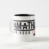 MaM-a-Thon-Tasse Zweifarbige Tasse (Vorderseite Links)