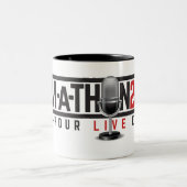 MaM-a-Thon-Tasse Zweifarbige Tasse (Mittel)