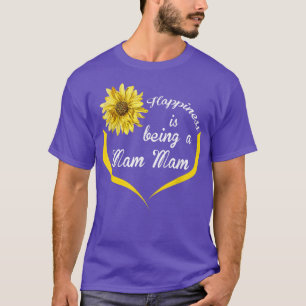 Mam Geschenk Glück ist eine Mam 708 T-Shirt