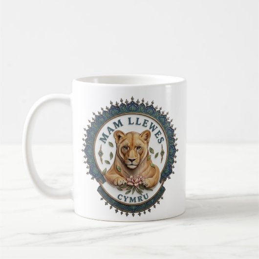 Mam Lewis. England Kaffeetasse (Links)