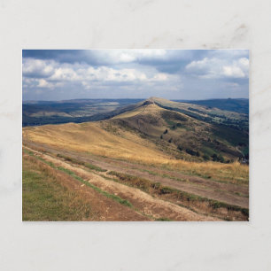 Mam Tor und Loose Hill Ridge, Derbyshire Europe Postkarte