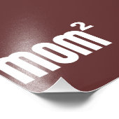 Mama2 Mama exponentiell Fotodruck (Ecke)