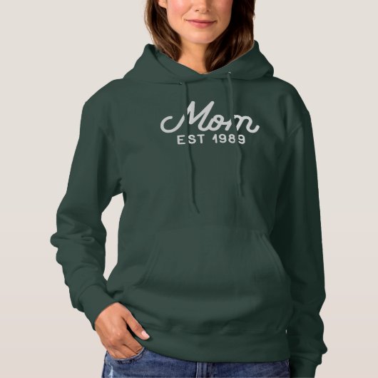 Mama 1989 Muttertag  Hoodie (Vorderseite)