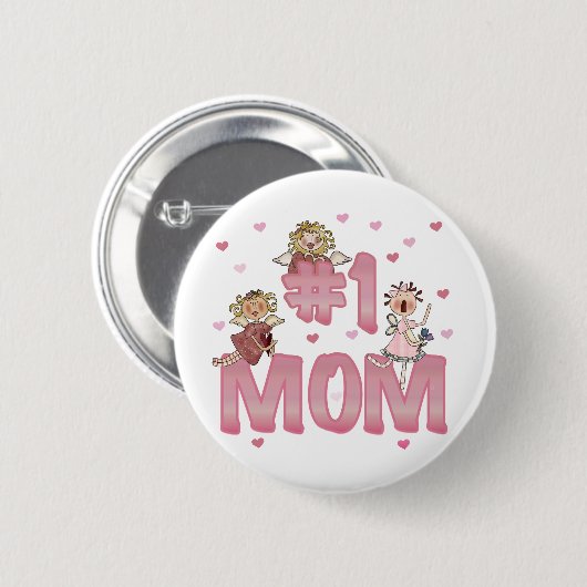 Mama #1 button (Vorne & Hinten)