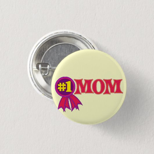 Mama #1 button (Vorne & Hinten)