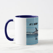 Mama#1 Orca/Mörder-Wal-Tasse Tasse (Links)
