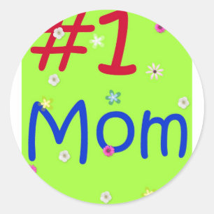 MAMA 1 RUNDER AUFKLEBER