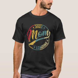 Mama 2023 Ankündigung der Schwangerschaft Mutter 2 T-Shirt