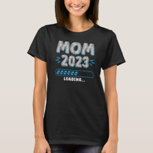 Mama 2023 Mama zur Schwangerschaft Announ T-Shirt