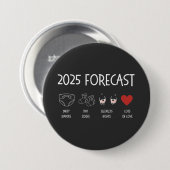 Mama 2025 für ein neues Jahr Button (Vorne & Hinten)