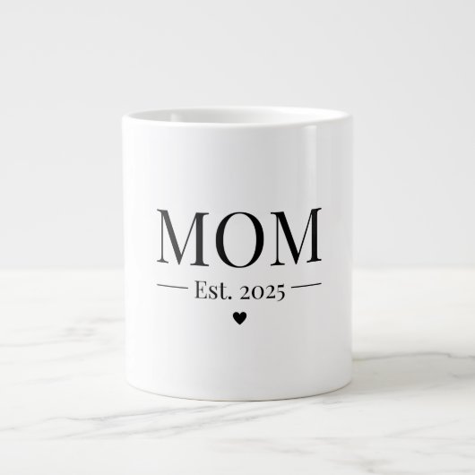 Mama 2025 Jumbo-Tasse (Vorderseite)