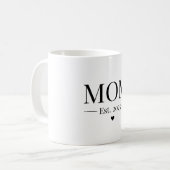 Mama 2025 kaffeetasse (Vorderseite Links)