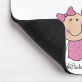 Mama 2 Twins Boy and Girl Mousepad (Ecke)