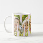 MAMA 3 Fotos Auslösebuchstaben Rosa oder Farbe Kaffeetasse (Links)