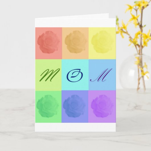 MAMA 3 KARTE (Gelbe Blume)