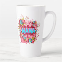 MAMA 3D Rissige Wandgestaltung mit lebendigen Blum
