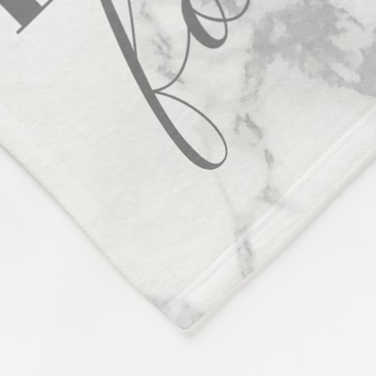 Mama 4 Foto Collage Marmor Fleecedecke (Ecke)