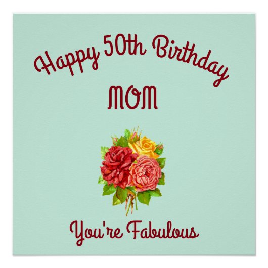 Mama 50. poster (Vorderseite)