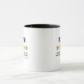 Mama 5 Star Review | Beste Mama je Tasse (Zentrum)