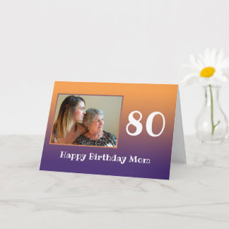 Mama 80. Geburtstag 80 Jahre alte Vorlage für Text