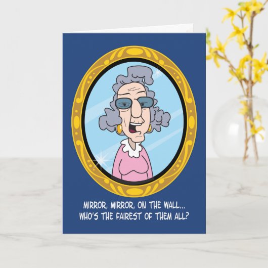 Mama 85. Geburtstag Karte (Gelbe Blume)