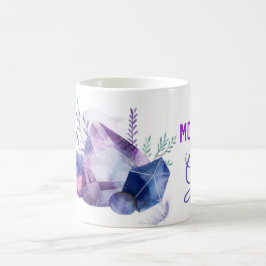 *~* Mama A GEM - Edelsteine Wasserfarben-Gem-Stein Kaffeetasse