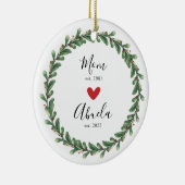 Mama | Abuela Jahr Osten. Keramik Keramik Ornament (Rechts)