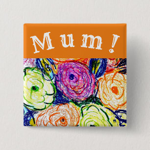 Mama! Abzeichen Button