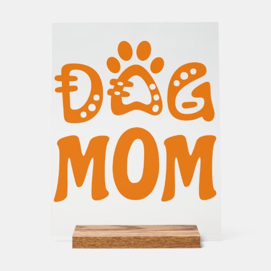 Mama Acrylschild (Vorderseite)