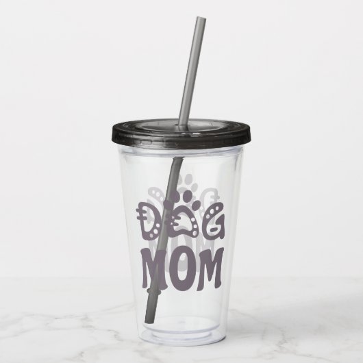 Mama Acryltrinkbecher (Rückseite)