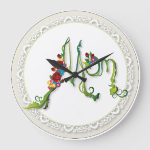 Mama-Acrylwand-Uhr Große Wanduhr