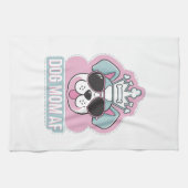 Mama AF - Funny Hund Mama Design Geschirrtuch (Horizontal)