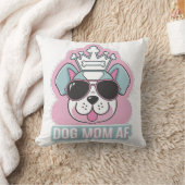 Mama AF - Funny Hund Mama Design Kissen (Decke)