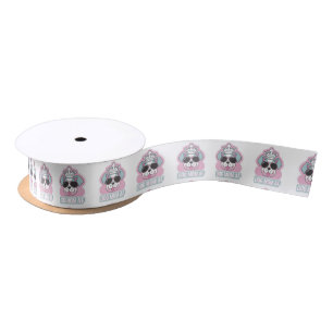 Mama AF - Funny Hund Mama Design Satinband