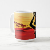 Mama Africa Queen Tasse (Vorderseite Links)