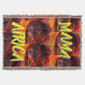 Mama Afrika Decke (Vorderseite)