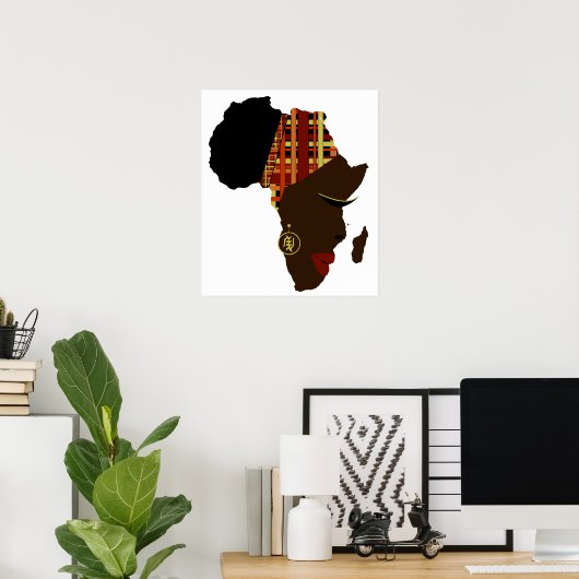 Mama Afrika Poster (Heimbüro)