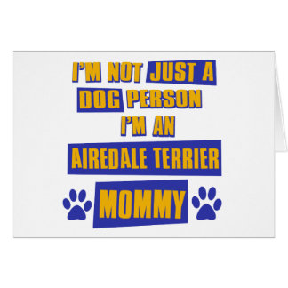 Mama Airedales Terrier