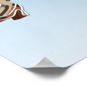 Mama Alles, was man essen kann Küchenplakat Poster (Ecke)