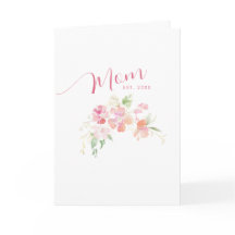 Mama als Muttertag der Blütenpinke