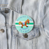 Mama als Rocker Baby Shooter Button (Beispiel)