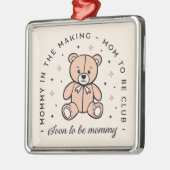 Mama als schlanke, beige-codierte Ästhetik Ornament Aus Metall (Links)