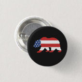 Mama America Button (Vorne & Hinten)