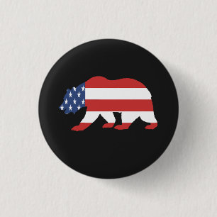 Mama America Button