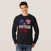 Mama American Fl am 4. Juli T-Shirt (Vorne ganz)